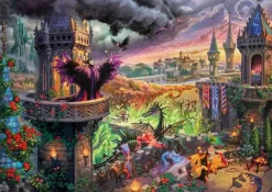 Schmidt 1000 Pieces* - Thomas Kinkade - Disney Maleficent - 1000 Piece Jigsaw Puzzle