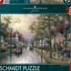 Schmidt 1000 Pieces* - Thomas Kinkade - Hometown Morning - 1000 Piece Jigsaw Puzzle
