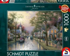 Schmidt 1000 Pieces* - Thomas Kinkade - Hometown Morning - 1000 Piece Jigsaw Puzzle