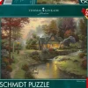 Schmidt 1000 Pieces* - Thomas Kinkade - Stillwater Cottage - 1000 Piece Jigsaw Puzzle