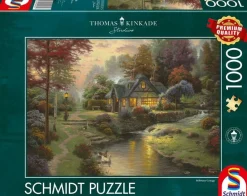 Schmidt 1000 Pieces* - Thomas Kinkade - Stillwater Cottage - 1000 Piece Jigsaw Puzzle