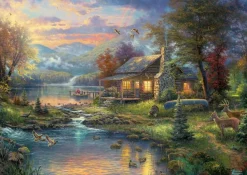 Schmidt 1000 Pieces* - Thomas Kinkade - Nature'S Paradise - 1000 Piece Jigsaw Puzzle