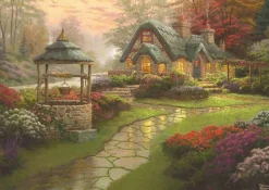 Schmidt 1000 Pieces* - Thomas Kinkade - Make A Wish Cottage - 1000 Piece Jigsaw Puzzle