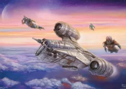 Schmidt 1000 Pieces* - Thomas Kinkade - Disney Star Wars The Mandalorian - The Escort - 1000 Piece Jigsaw Puzzle