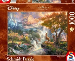 Schmidt 1000 Pieces* - Thomas Kinkade - Disney Bambi - 1000 Piece Jigsaw Puzzle