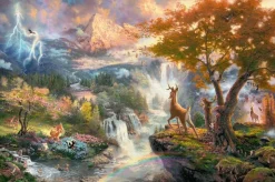 Schmidt 1000 Pieces* - Thomas Kinkade - Disney Bambi - 1000 Piece Jigsaw Puzzle