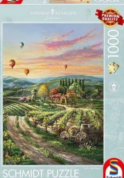 Schmidt 1000 Pieces* - Thomas Kinkade - Peaceful Valley Vineyard - 1000 Piece Jigsaw Puzzle