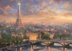 Schmidt 1000 Pieces* - Thomas Kinkade - Paris, City Of Love - 1000 Piece Jigsaw Puzzle