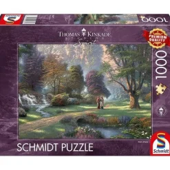 Schmidt 1000 Pieces* - Thomas Kinkade - Walk Of Faith - 1000 Piece Jigsaw Puzzle