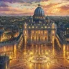 Schmidt 1000 Pieces* - Thomas Kinkade - The Vatican - 1000 Piece Jigsaw Puzzle