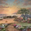 Schmidt 1000 Pieces* - Thomas Kinkade - Seaside Cottage - 1000 Piece Jigsaw Puzzle