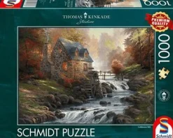 Schmidt 1000 Pieces* - Thomas Kinkade - Cobblestone Mill - 1000 Piece Jigsaw Puzzle