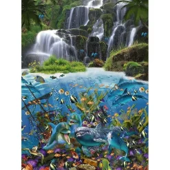 Schmidt 1000 Pieces* - Under The Waterfall - 1000 Piece Jigsaw Puzzle