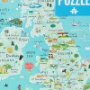 Talking Tables 1000 Pieces* - British Isles Puzzle - 1000 Piece Jigsaw Puzzle