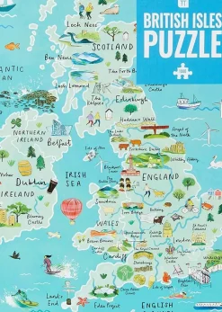 Talking Tables 1000 Pieces* - British Isles Puzzle - 1000 Piece Jigsaw Puzzle