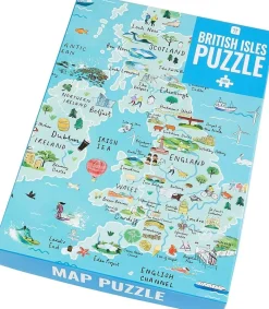 Talking Tables 1000 Pieces* - British Isles Puzzle - 1000 Piece Jigsaw Puzzle