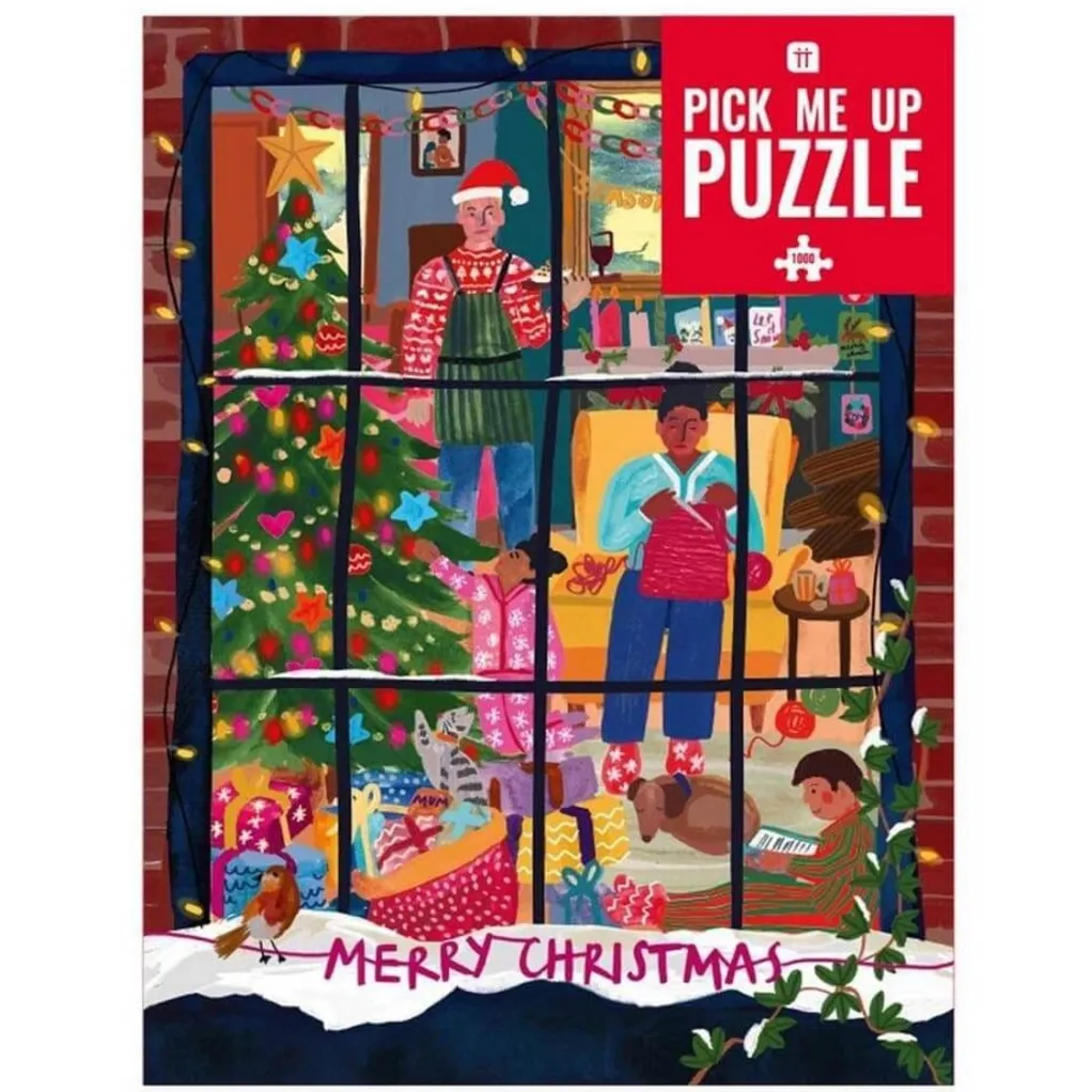 Talking Tables 1000 Pieces* - Christmas Puzzle - 1000 Piece Jigsaw Puzzle