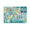 Talking Tables 500 Pieces* - Flowers Of The World Puzzle - 500 Piece Jigsaw Puzzle