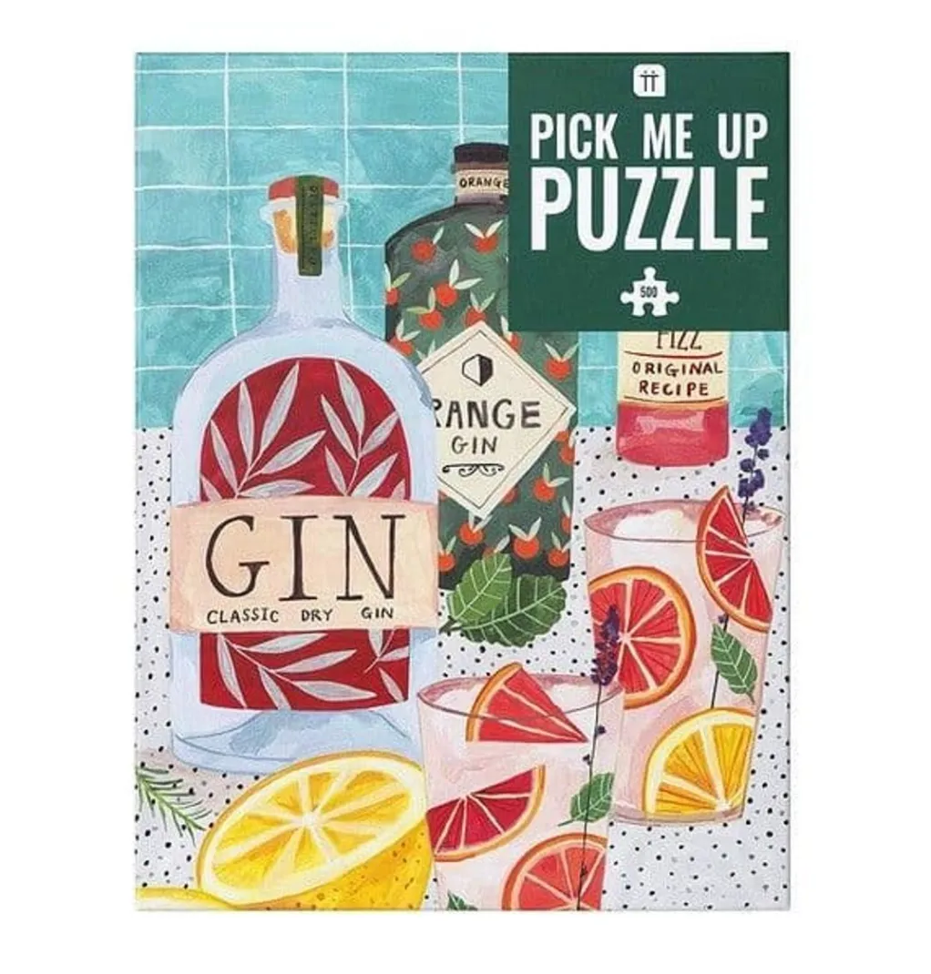 Talking Tables 500 Pieces* - Gin Puzzle - 500 Piece Jigsaw Puzzle
