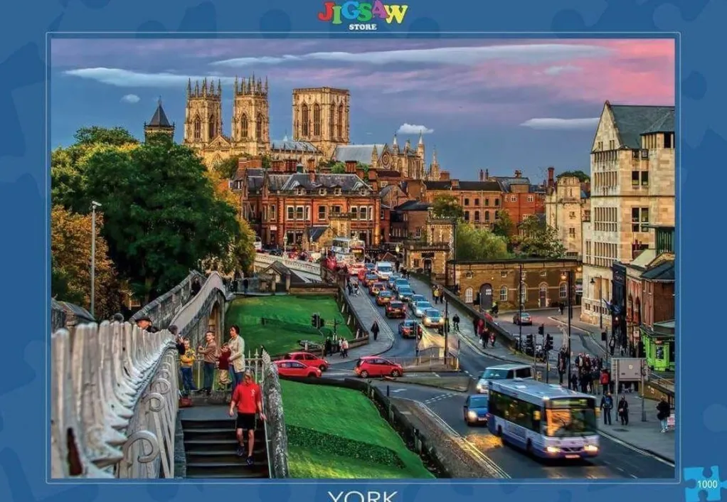 The Yorkshire Jigsaw Store 1000 Pieces* - York - 1000 Piece Jigsaw Puzzle