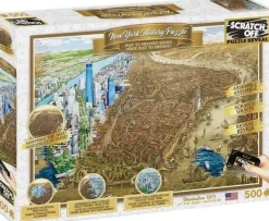 University Games 500 Pieces* - New York Scratch Off Puzzle - 500 Piece Jigsaw Puzzle