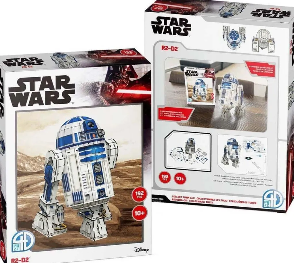 University Games 300 Pieces & Under* - Star Wars R2-D2 - 192 Piece Jigsaw Puzzle