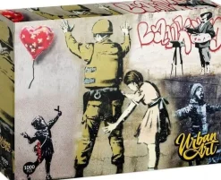 University Games 1000 Pieces* - Urban Art: Banksy - Graffiti Painter - 1000 Piece Jigsaw Puzzle