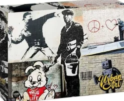 University Games 1000 Pieces* - Urban Art: Banksy - Follow Your Dreams - 1000 Piece Jigsaw Puzzle