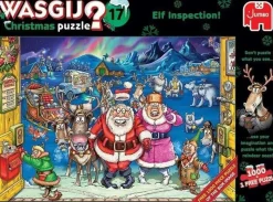 Jumbo 1000 Pieces*Wasgij Christmas 17 Elf Inspection! - 1000 Piece Jigsaw Puzzle