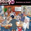 Jumbo 1000 Pieces*Wasgij Destiny 24 Business As Usual! - 1000 Piece Jigsaw Puzzle