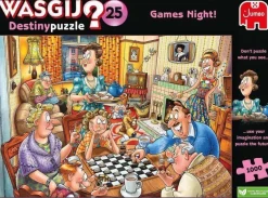 Jumbo 1000 Pieces*Wasgij Destiny 25 Games Night! - 1000 Piece Jigsaw Puzzle