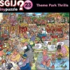 Jumbo 1000 Pieces*Wasgij Destiny 23 Theme Park - 1000 Piece Jigsaw Puzzle