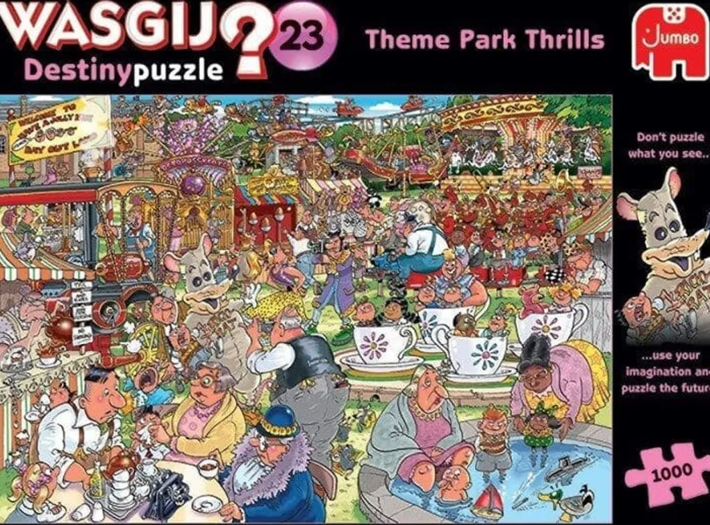 Jumbo 1000 Pieces*Wasgij Destiny 23 Theme Park - 1000 Piece Jigsaw Puzzle