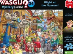Jumbo 1000 Pieces*Wasgij Mystery 24 Blight At The Museum! - 1000 Piece Jigsaw Puzzle