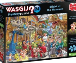 Jumbo 1000 Pieces*Wasgij Mystery 24 Blight At The Museum! - 1000 Piece Jigsaw Puzzle