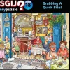 Jumbo 1000 Pieces*Wasgij Mystery 18 Grabbing A Quick Bite - 1000 Piece Jigsaw Puzzle