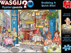 Jumbo 1000 Pieces*Wasgij Mystery 18 Grabbing A Quick Bite - 1000 Piece Jigsaw Puzzle