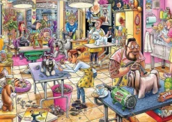 Jumbo 1000 Pieces*Wasgij Mystery 23 Pooch Parlour - 1000 Piece Jigsaw Puzzle