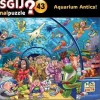 Jumbo 1000 Pieces*Wasgij Original 43 Aquarium Antics! - 1000 Piece Jigsaw Puzzle