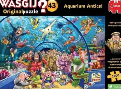 Jumbo 1000 Pieces*Wasgij Original 43 Aquarium Antics! - 1000 Piece Jigsaw Puzzle