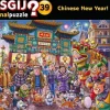Jumbo 1000 Pieces*Wasgij Original 39 Chinese New Year! - 1000 Piece Jigsaw Puzzle