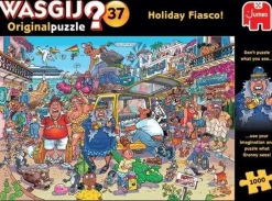 Jumbo 1000 Pieces*Wasgij Original 37 Holiday Fiasco! - 1000 Piece Jigsaw Puzzle