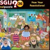 Jumbo 1000 Pieces*Wasgij Original 36 New Year Resolutions - 1000 Piece Jigsaw Puzzle