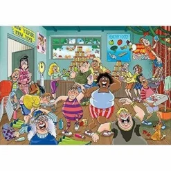 Jumbo 1000 Pieces*Wasgij Original 36 New Year Resolutions - 1000 Piece Jigsaw Puzzle
