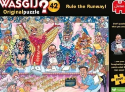 Jumbo 1000 Pieces*Wasgij Original 42 Rule The Runway! - 1000 Piece Jigsaw Puzzle