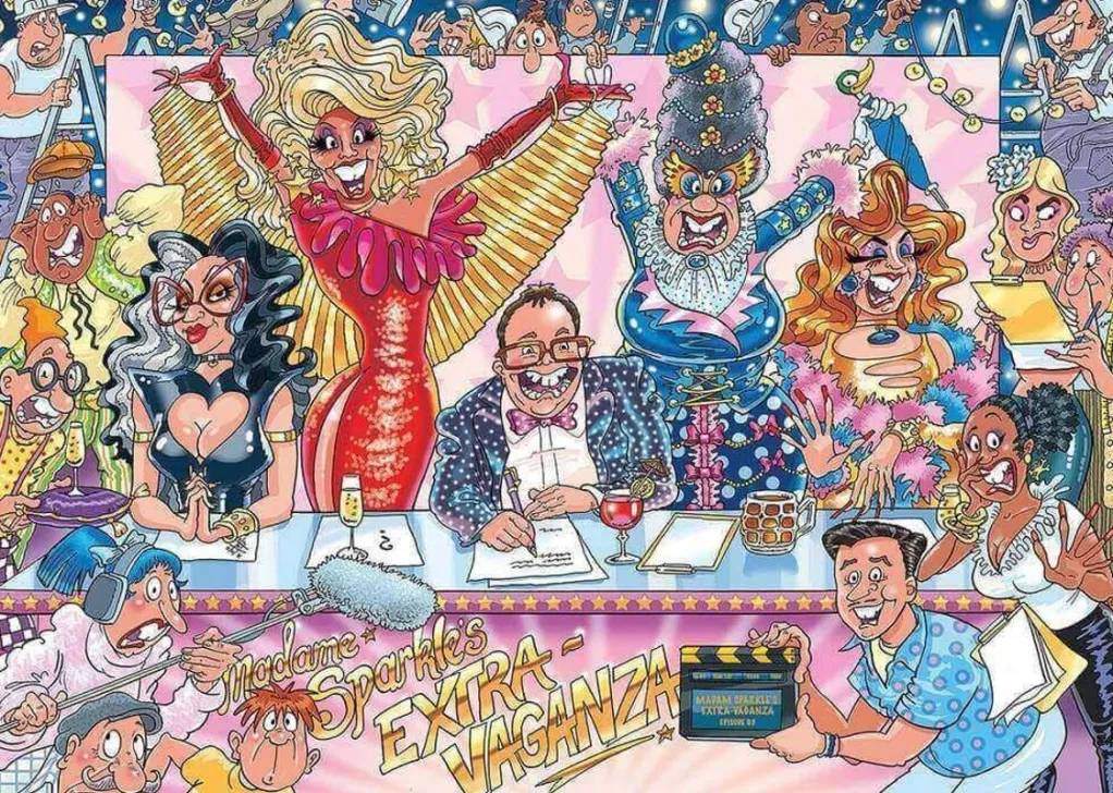 Jumbo 1000 Pieces*Wasgij Original 42 Rule The Runway! - 1000 Piece Jigsaw Puzzle