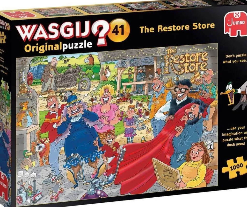 Jumbo 1000 Pieces*Wasgij Original 41 The Restore Store - 1000 Piece Jigsaw Puzzle