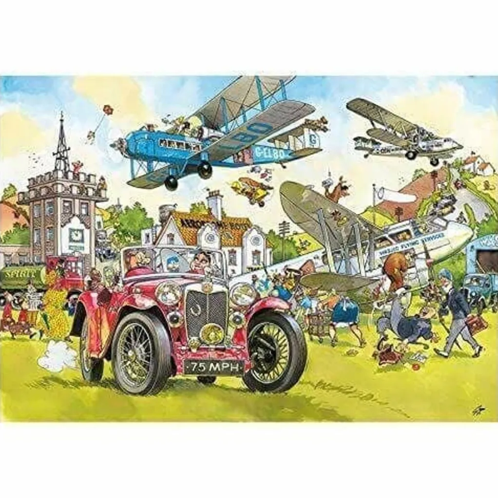 Jumbo 1000 Pieces*Wasgij Retro Destiny 5 Time Travel! - 1000 Piece Jigsaw Puzzle