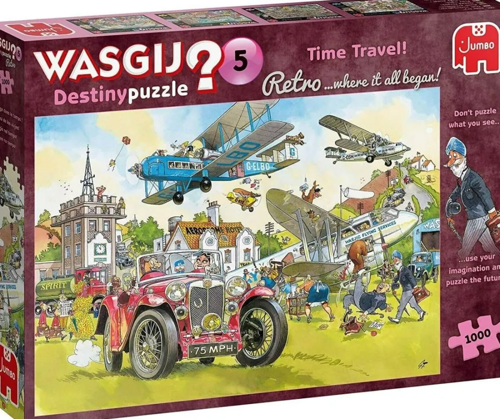 Jumbo 1000 Pieces*Wasgij Retro Destiny 5 Time Travel! - 1000 Piece Jigsaw Puzzle