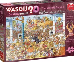 Jumbo 1000 Pieces*Wasgij Retro Destiny 4 Wasgij Games - 1000 Piece Jigsaw Puzzle